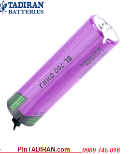 Tadiran SL-860; Pin nuôi nguồn PLC Tadiran SL-860 (AA-2400mAh) lithium 3.6v _Made in Israel